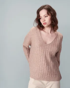 PULL TAUPE NANCY