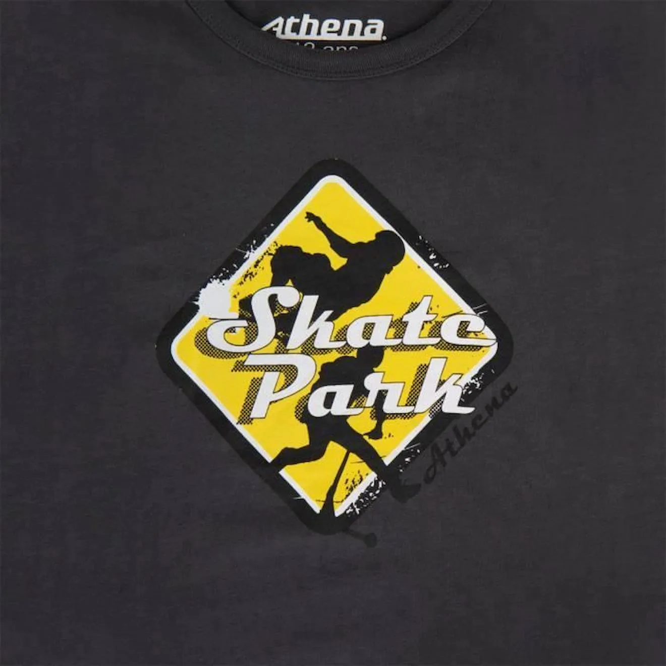 Pyjama long junior ATHENA - Skate park - anthracite-noir noir - Athena