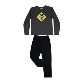 Pyjama long junior ATHENA - Skate park - anthracite-noir noir - Athena