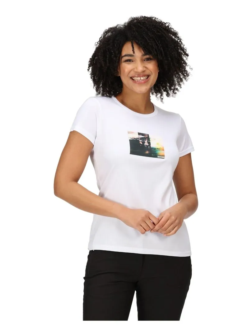 Regatta - T-shirt FINGAL - Blanc