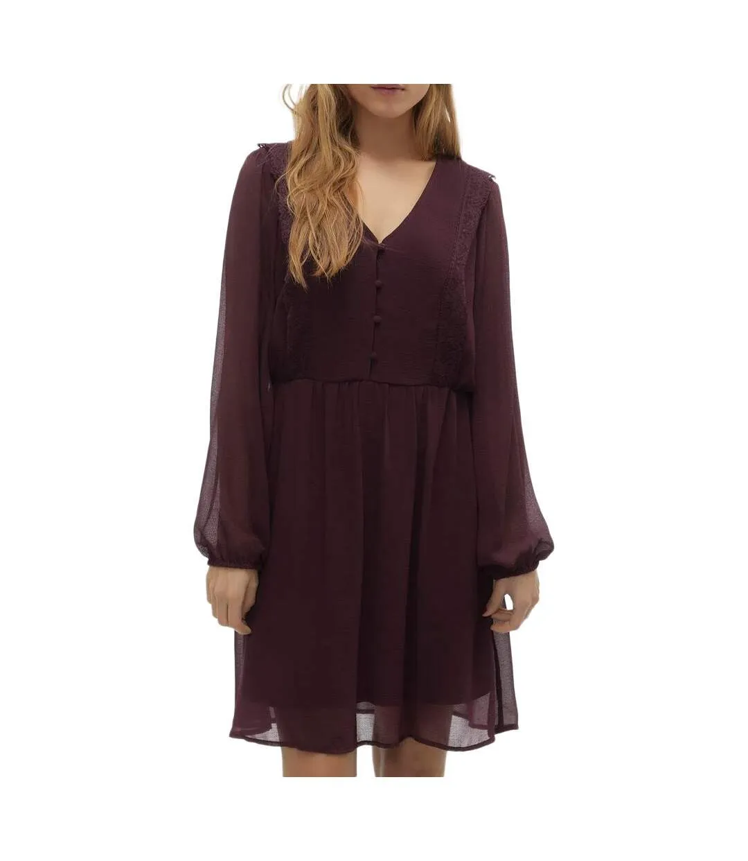 Robe Bordeaux Femme Vero Moda Juna