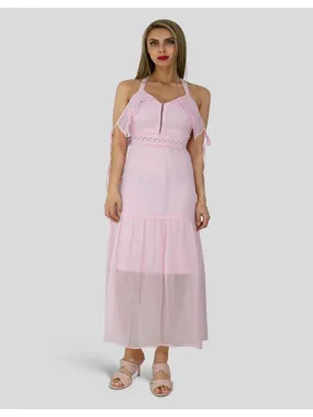 Robe longue Kebello - Rose