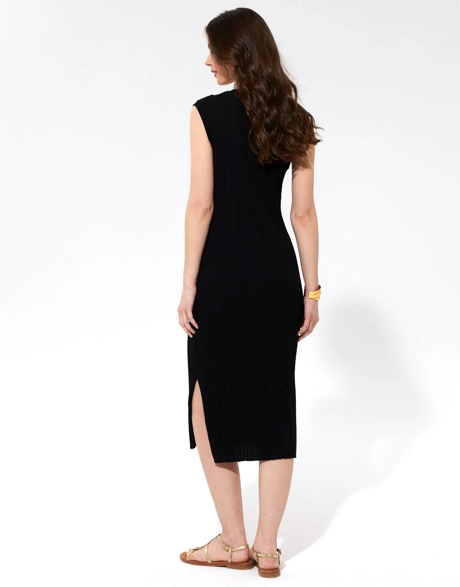 Robe midi unie