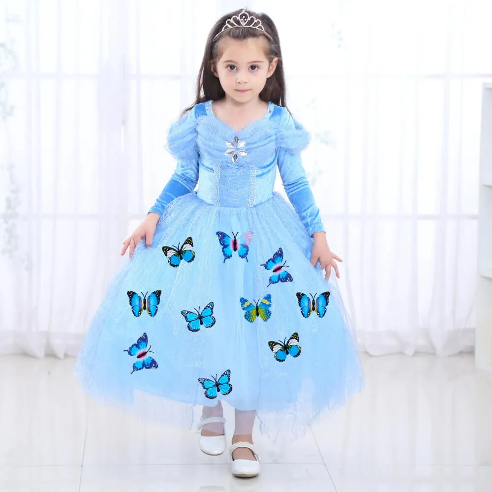 Robe Princesse avec Papillon