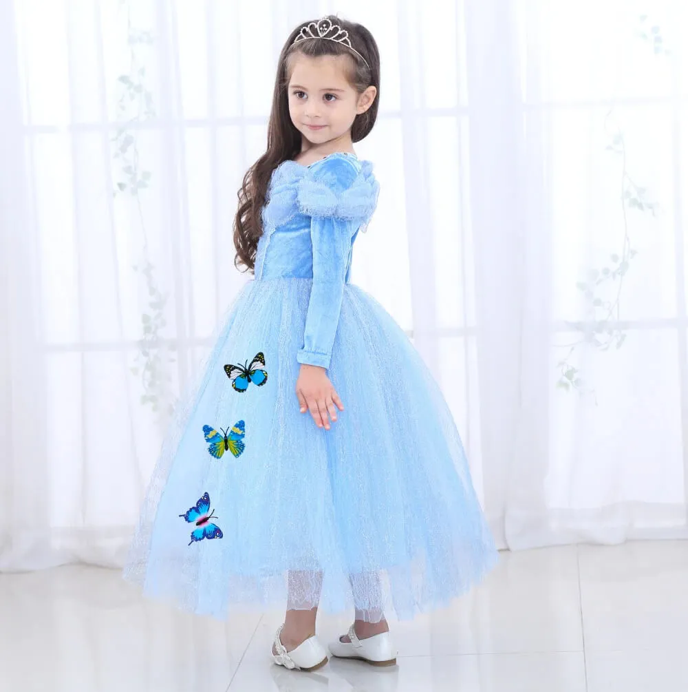 Robe Princesse avec Papillon