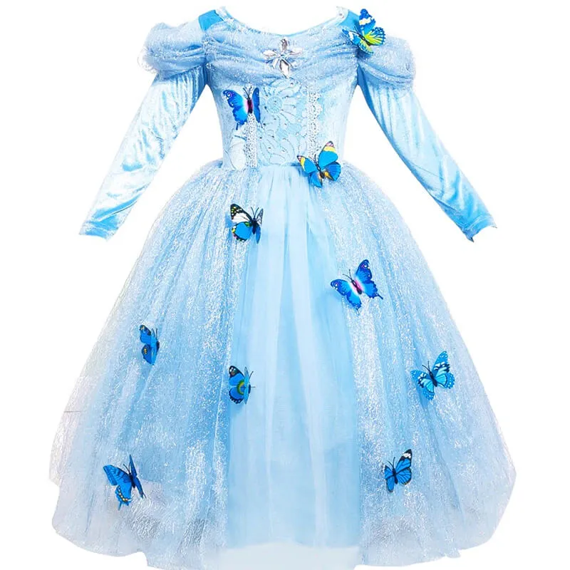 Robe Princesse avec Papillon