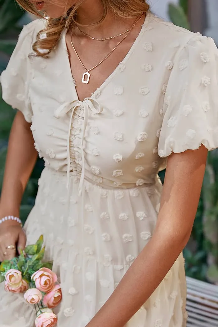 Robe Vanille Champêtre