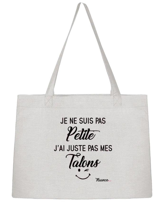 Sac Shopping Je ne suis pas petite, j'ai juste pas mes talons par tunetoo