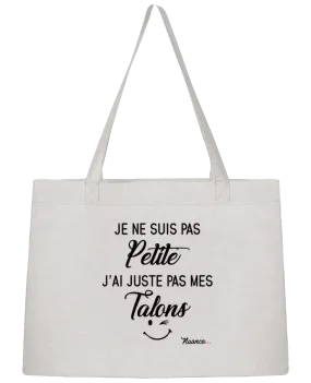 Sac Shopping Je ne suis pas petite, j'ai juste pas mes talons par tunetoo