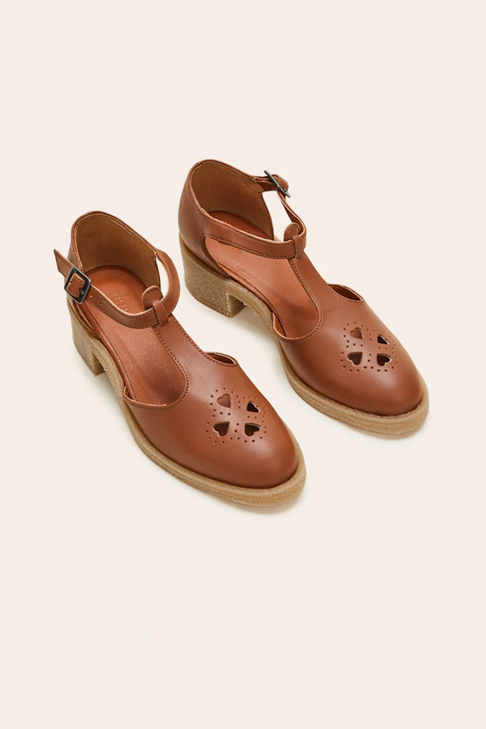 Sandales Rosie camel vegan