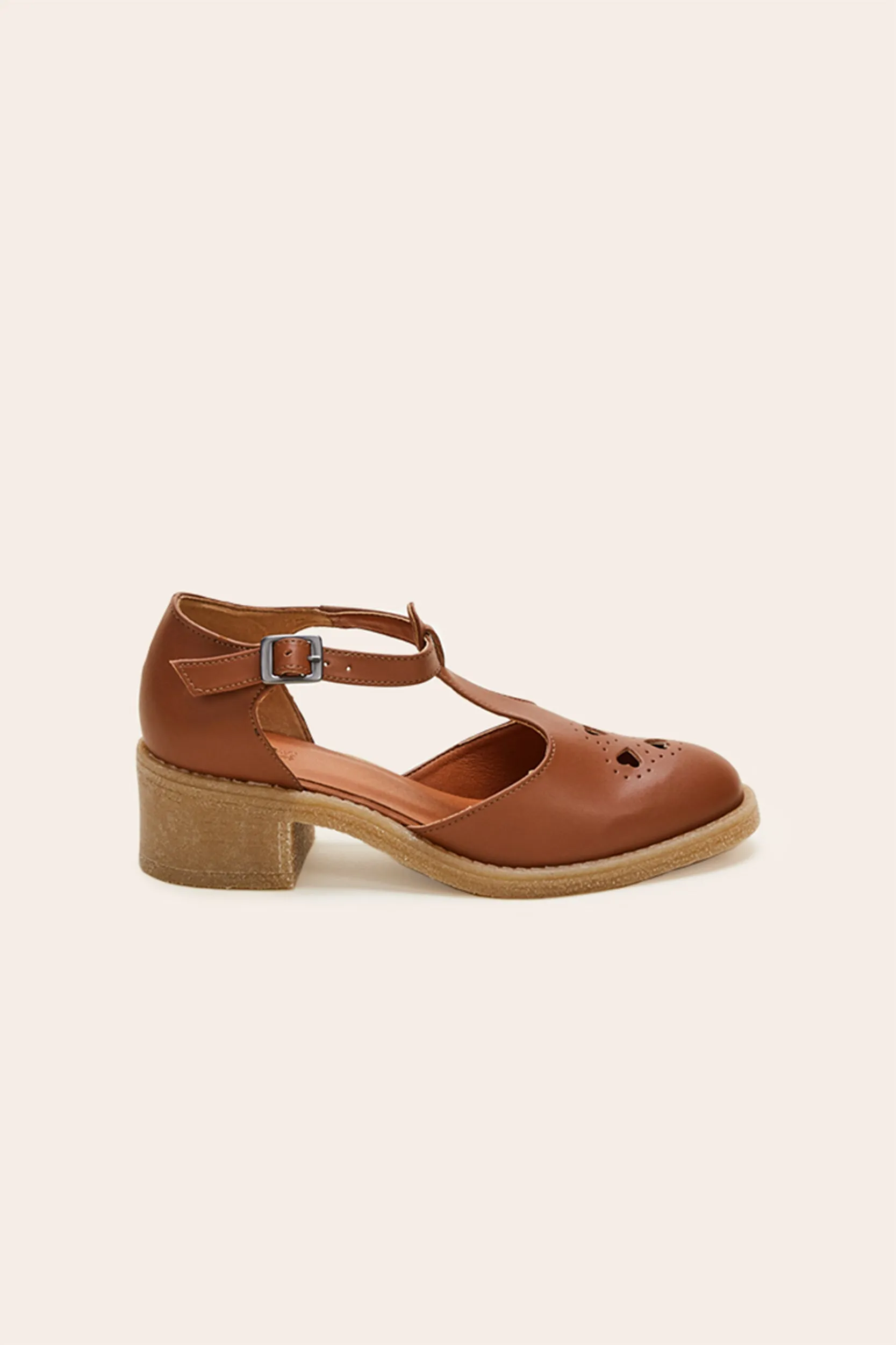 Sandales Rosie camel vegan