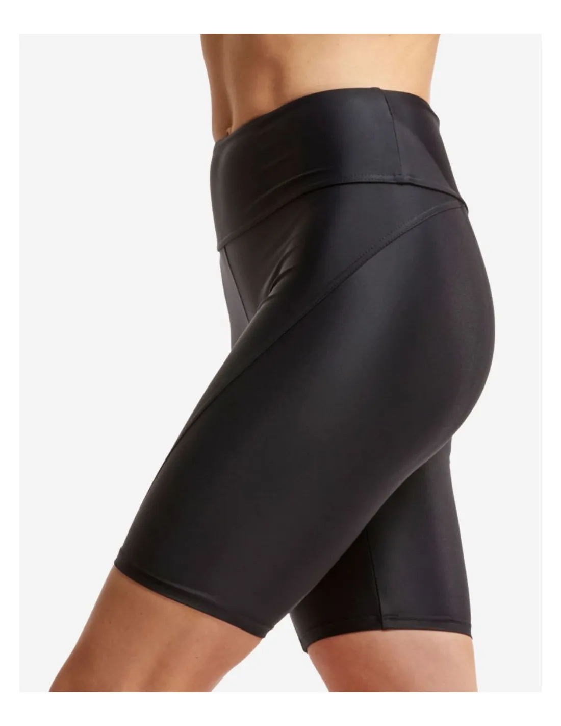 Short cycliste de yoga Pretty noir