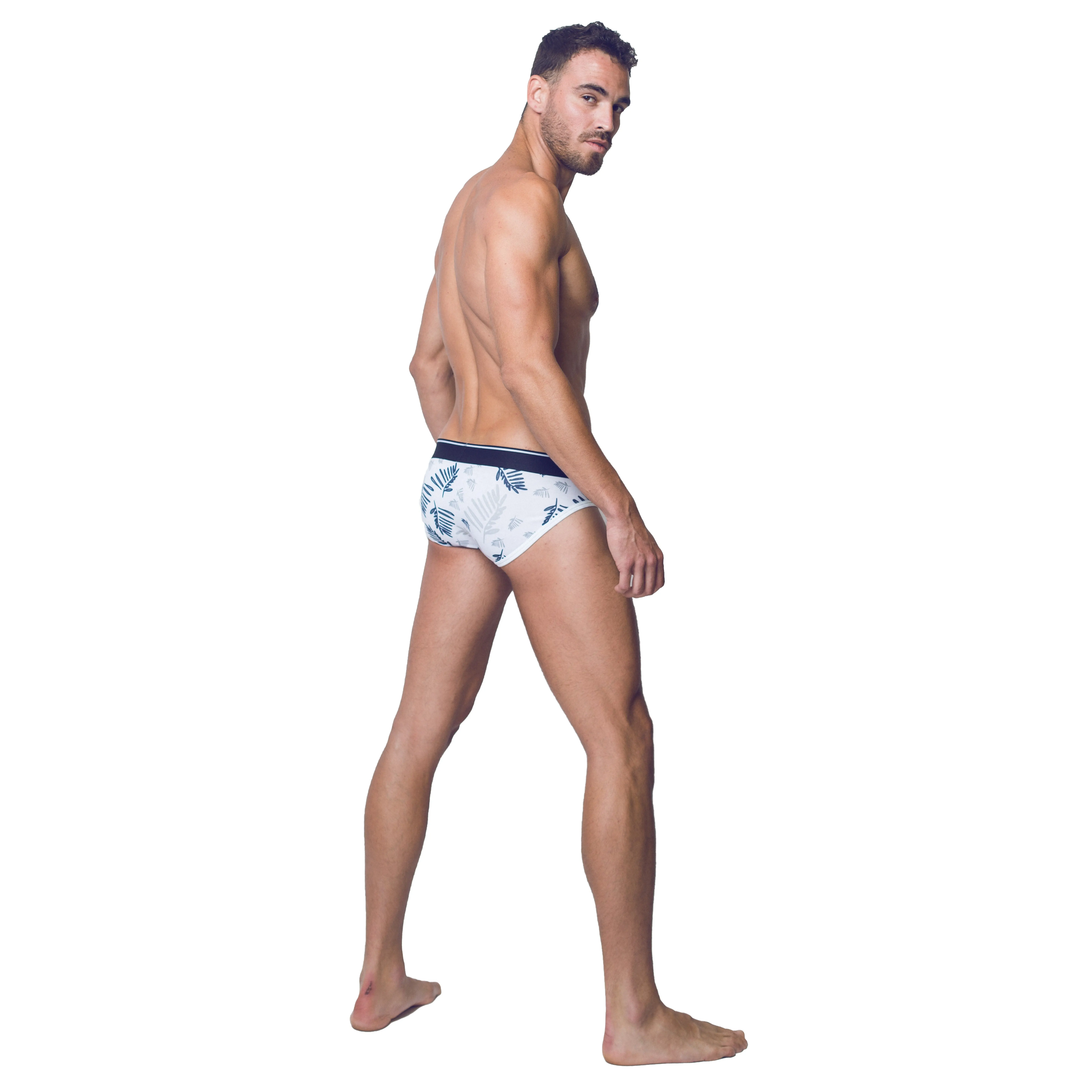 Slip Fern Print - Walking Jack : vente slips et bandeaux pour homme...