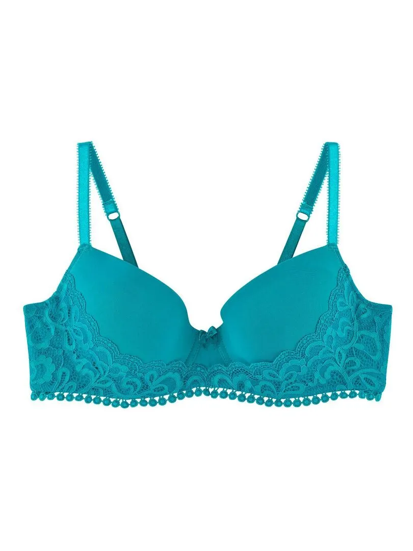 Soutien-gorge ampliforme coque moulée PIROUETTE - Pomm'Poire - Vert