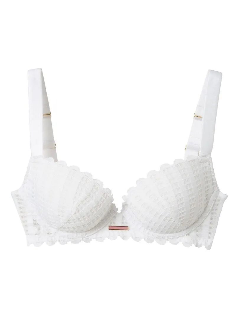 Soutien-gorge ampliforme coque moulée SPECULOOS - Camille Cerf & Pomm'Poire - Blanc