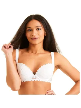 Soutien-gorge ampliforme coque moulée SPECULOOS - Camille Cerf & Pomm'Poire - Blanc