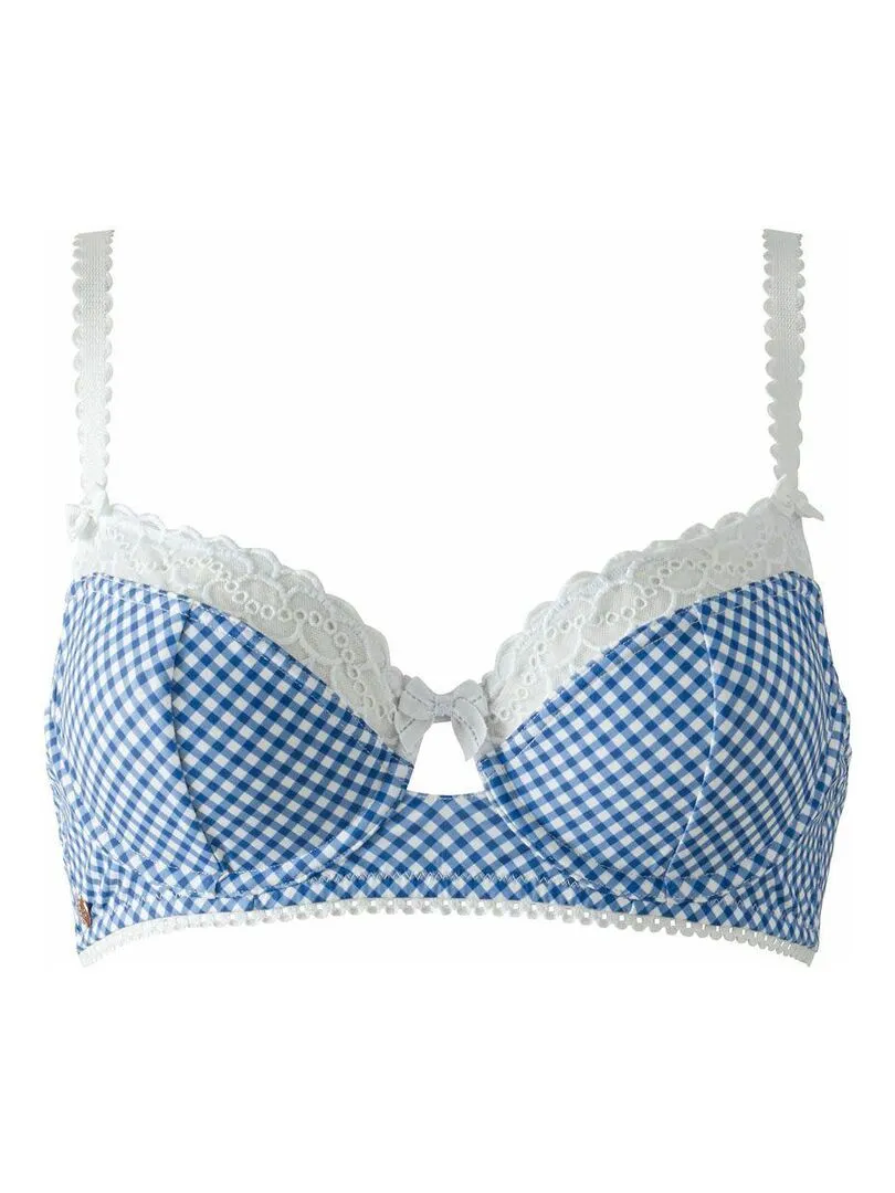 Soutien-gorge armatures BADINAGE - Brigitte Bardot Lingerie - Bleu