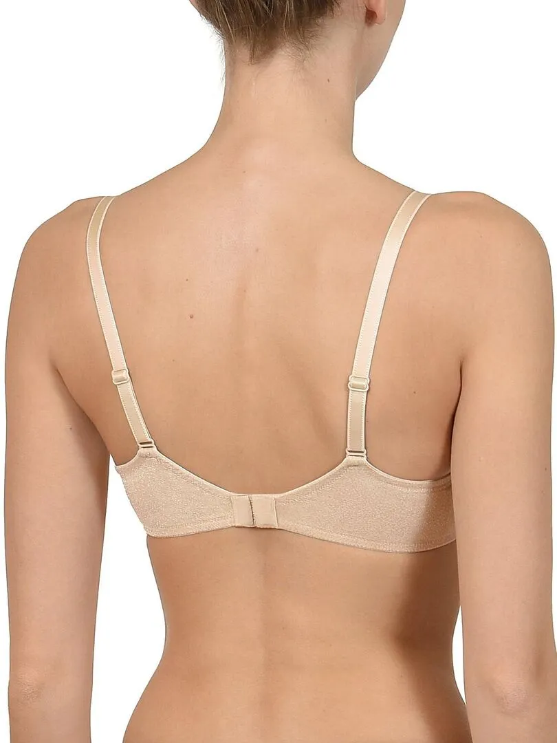 Soutien-gorge armaturé Caroline peau F, G - Beige