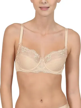 Soutien-gorge armaturé Caroline peau F, G - Beige