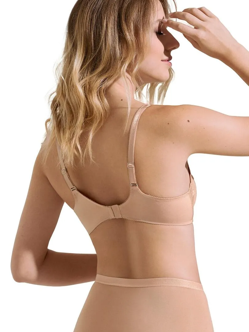 Soutien-gorge armaturé Evelyn B à E - Beige