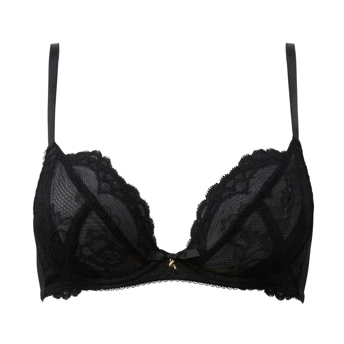 Soutien-Gorge balconnet en dentelle noir | 3 Suisses