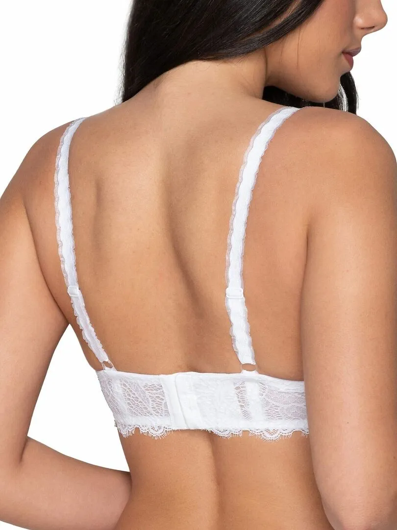 Soutien-gorge balconnet Orchidea Mariage - Blanc