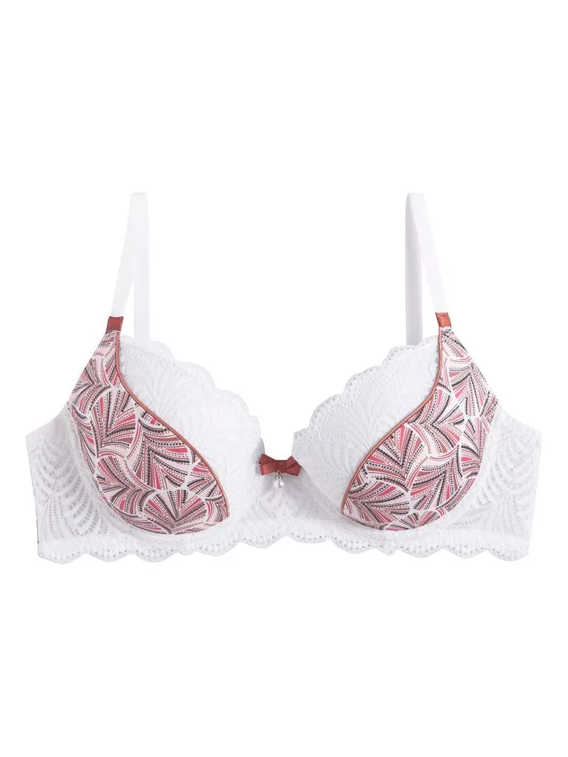 Soutien-gorge coques moulées HAWAI - Pomm'Poire - Rose