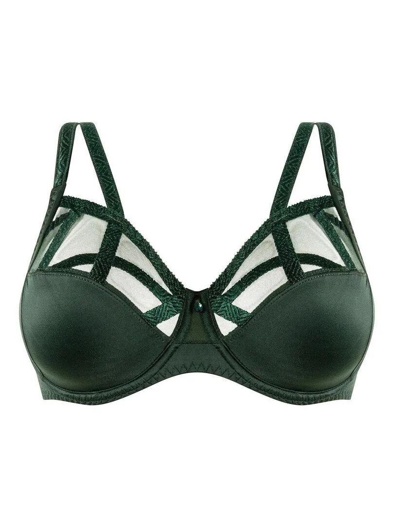 Soutien-gorge emboitant avec armatures Série - Vert