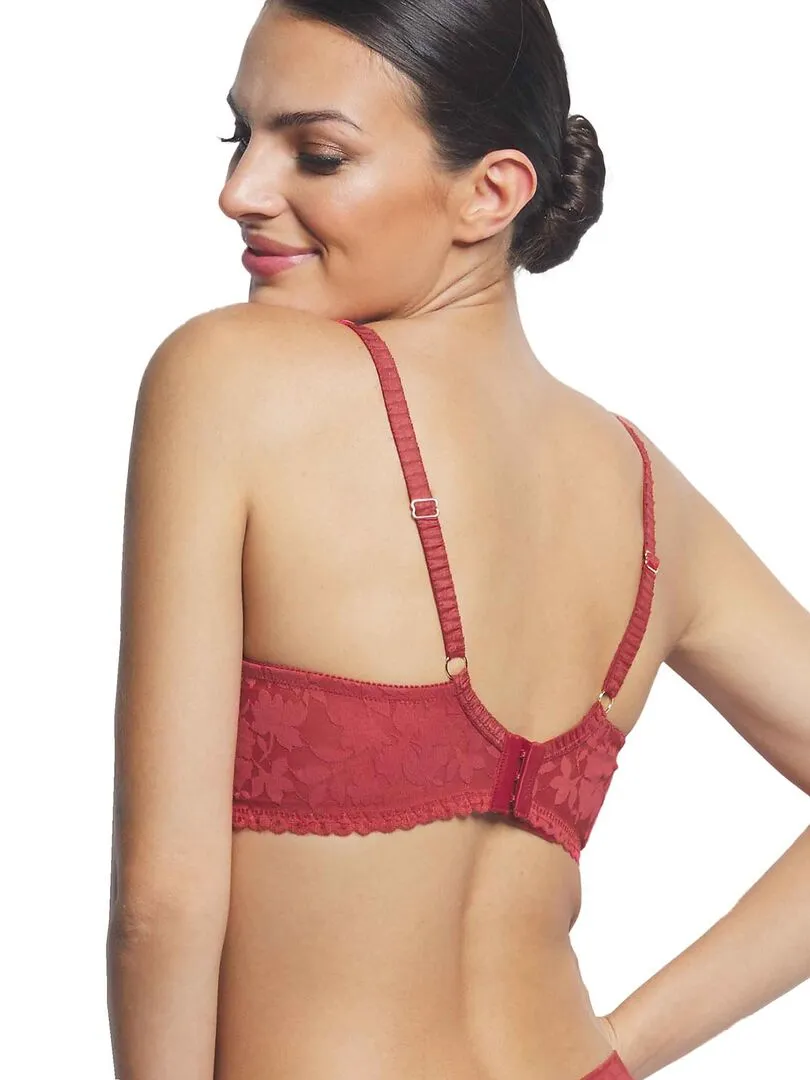 Soutien-gorge emboîtant confort Gabrielle - Rouge