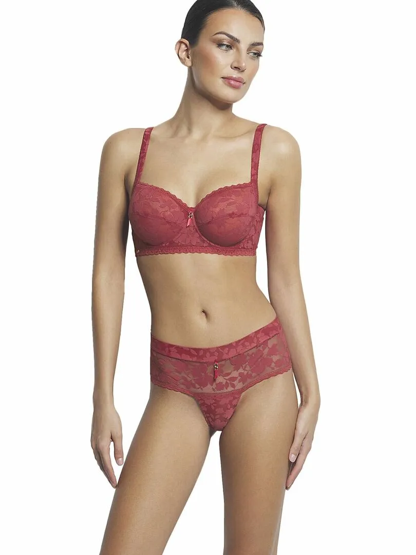 Soutien-gorge emboîtant confort Gabrielle - Rouge