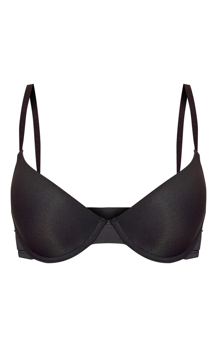 Soutien-gorge en microfibre noire