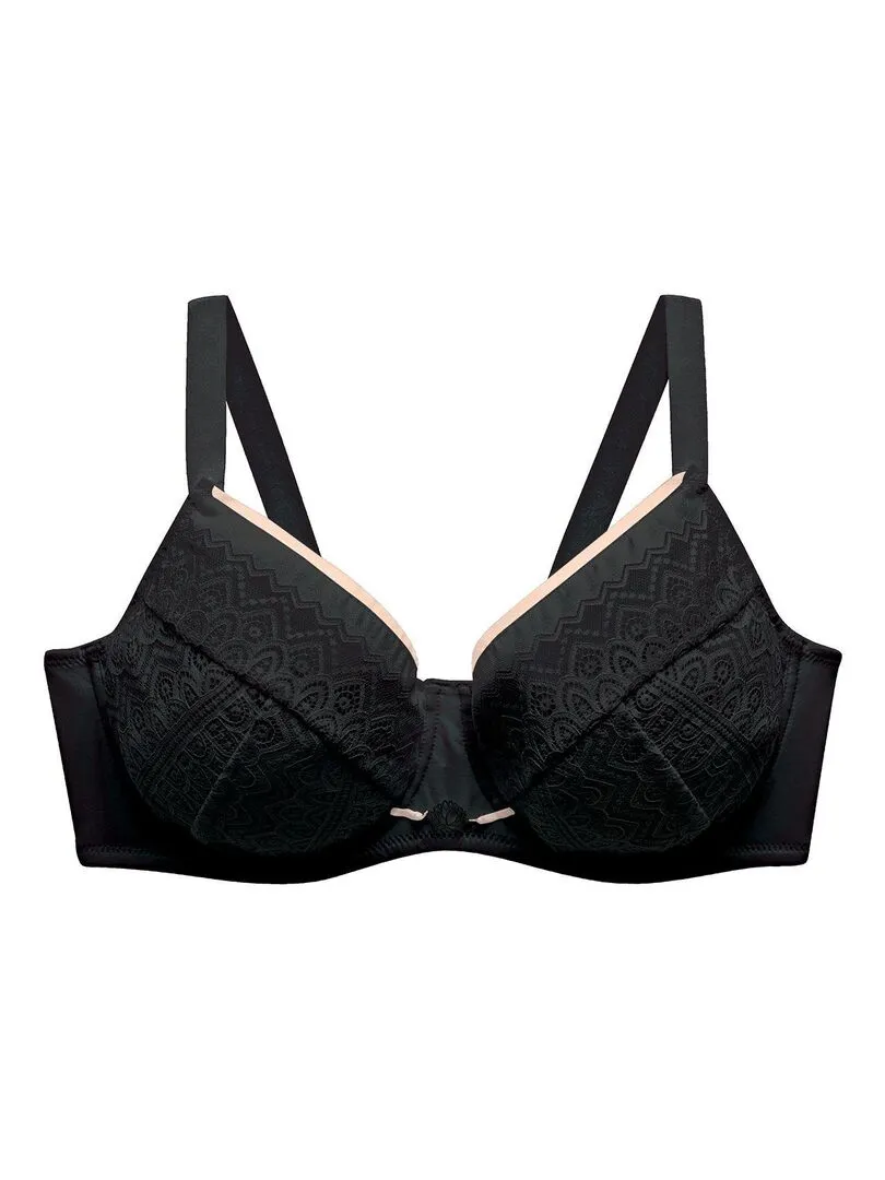 Soutien-gorge grand maintien IMAGE - Pomm'Poire - Noir