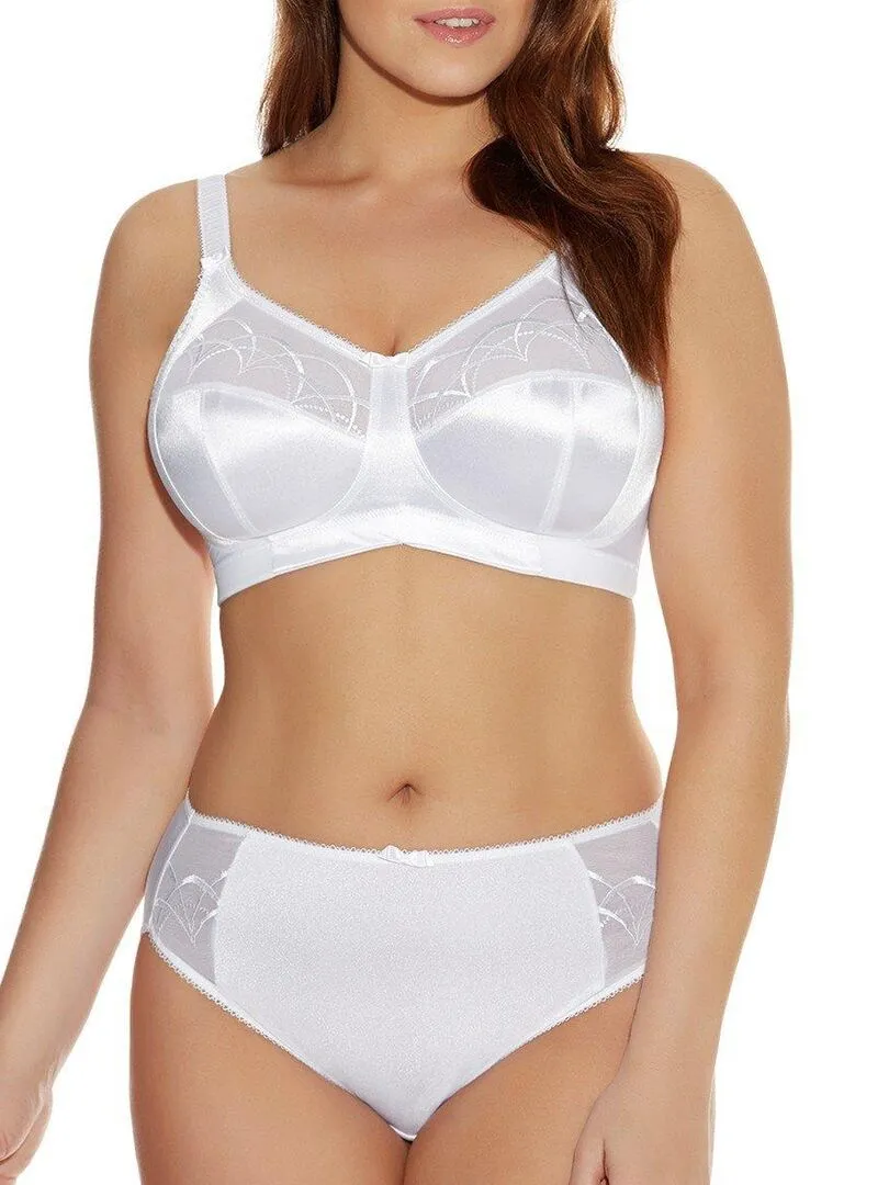 Soutien-gorge grande taille sans armatures Cate - Blanc