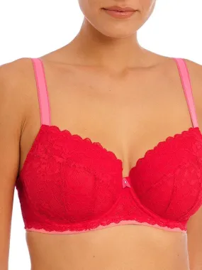 Soutien-gorge paddé avec armatures Offbeat - Rouge