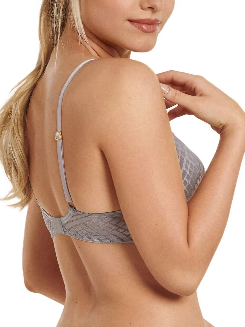 Soutien-gorge push-up Ivette - Gris