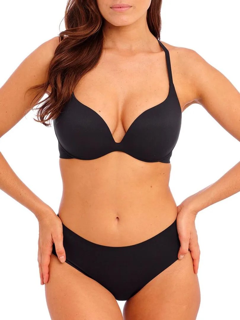 Soutien-gorge push-up à armatures Inès secret - Noir