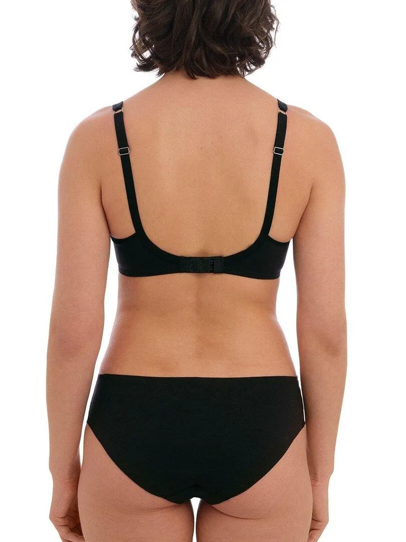 Soutien-gorge sans armatures avec renfort interne Accord - Noir