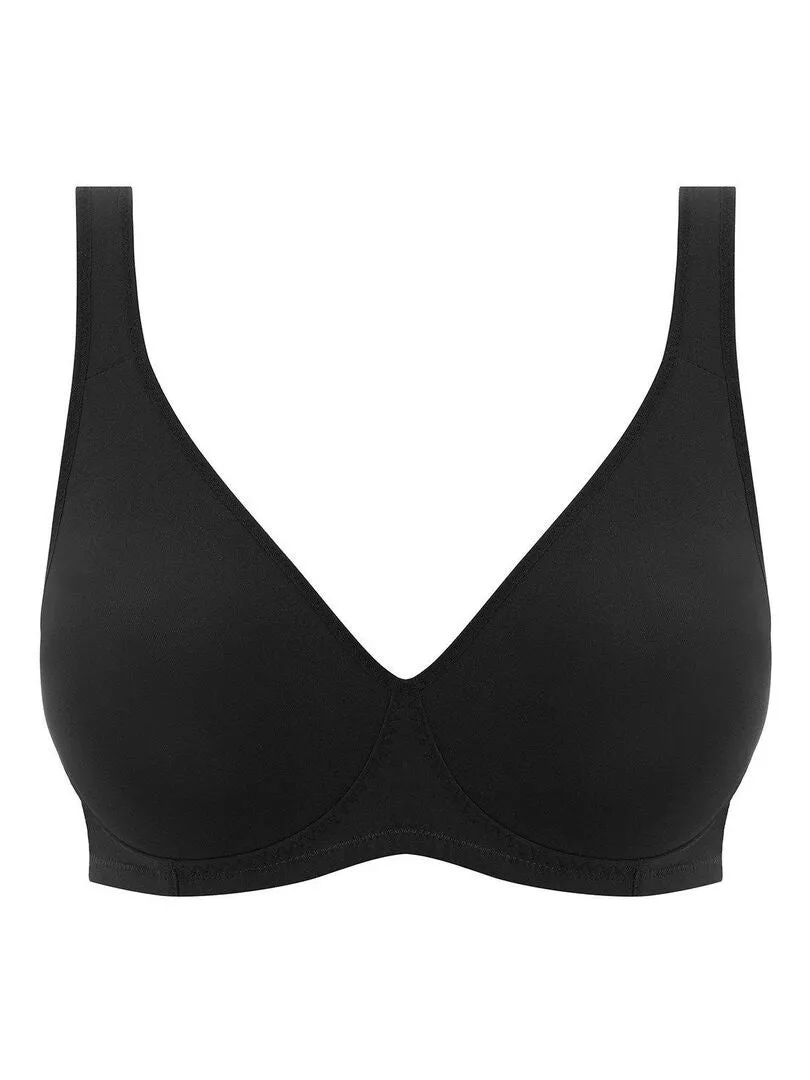 Soutien-gorge sans armatures avec renfort interne Accord - Noir