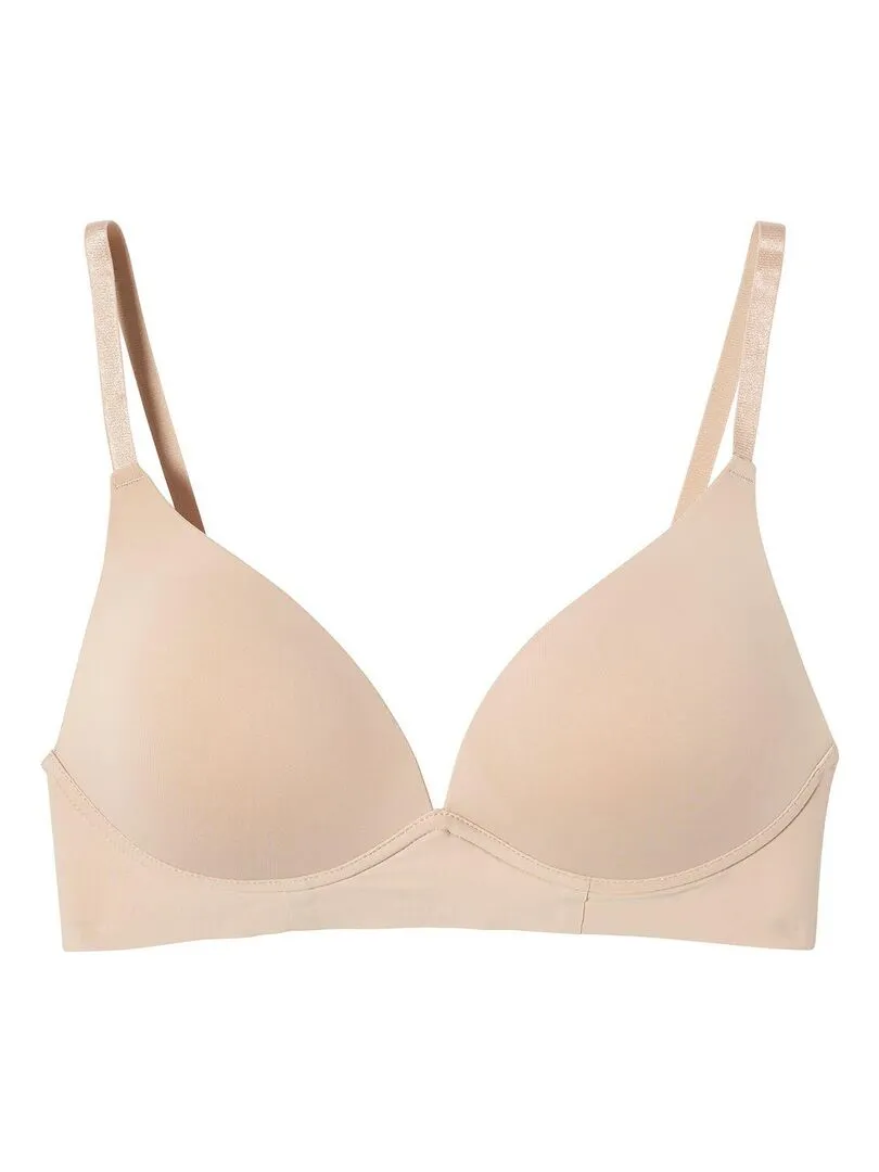 Soutien-gorge sans armatures coque souple GHOST - Pomm'Poire - Beige