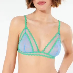 Soutien-gorge triangle en dentelle