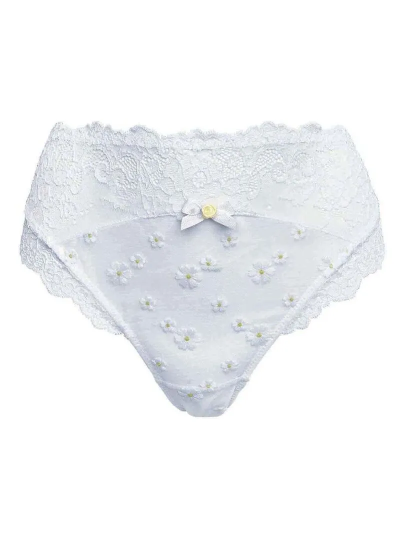 Soutien-gorge à armatures bonnet C, D et E SOURIRE - Brigitte Bardot Lingerie - Blanc