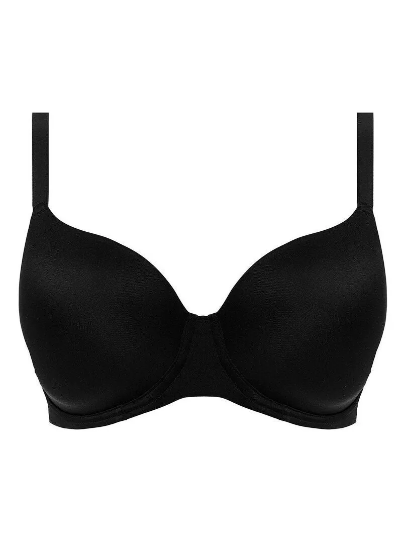 Soutien-gorge à armatures bonnets moulés Undetected - Noir