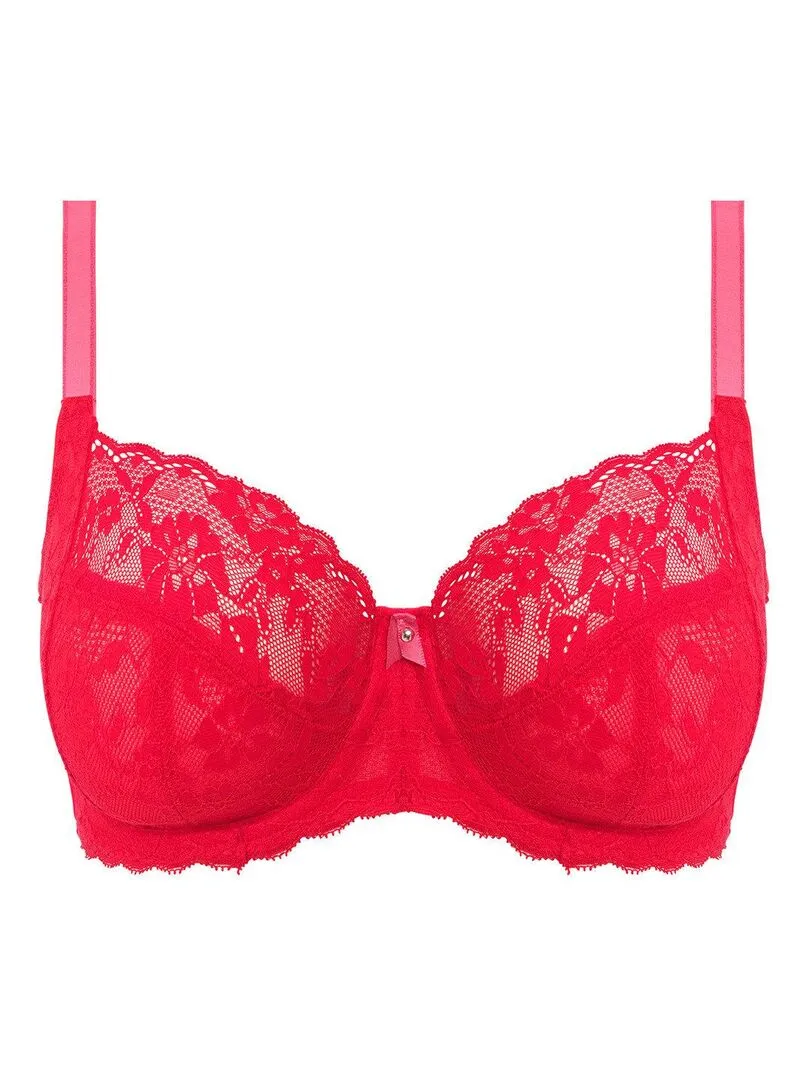 Soutien-gorge à armatures bonnets profonds Offbeat - Rouge