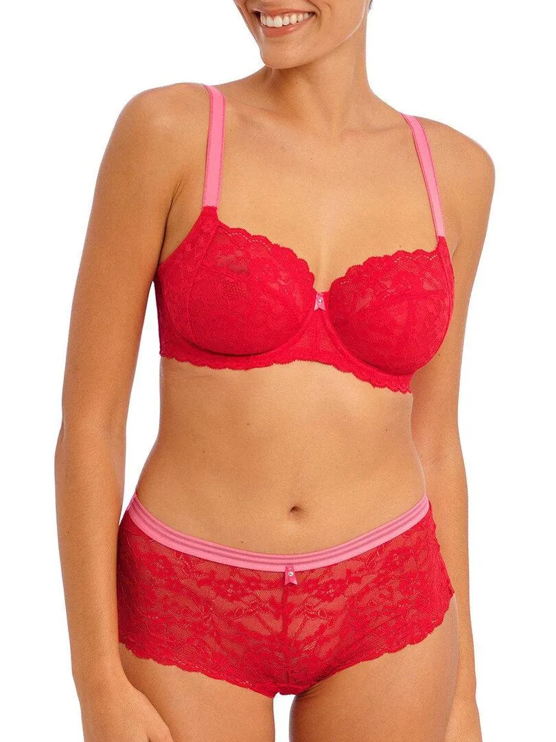 Soutien-gorge à armatures bonnets profonds Offbeat - Rouge