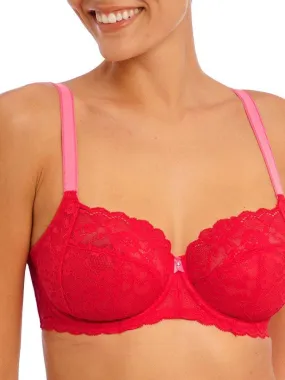 Soutien-gorge à armatures bonnets profonds Offbeat - Rouge