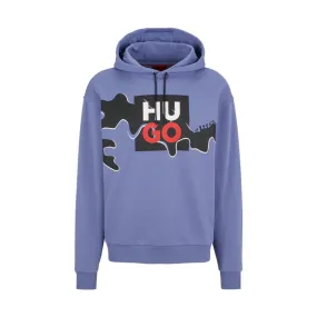 SWEAT A CAPUCHE DALCON HUGO VIOLET