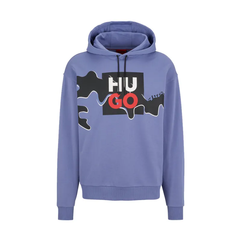 SWEAT A CAPUCHE DALCON HUGO VIOLET