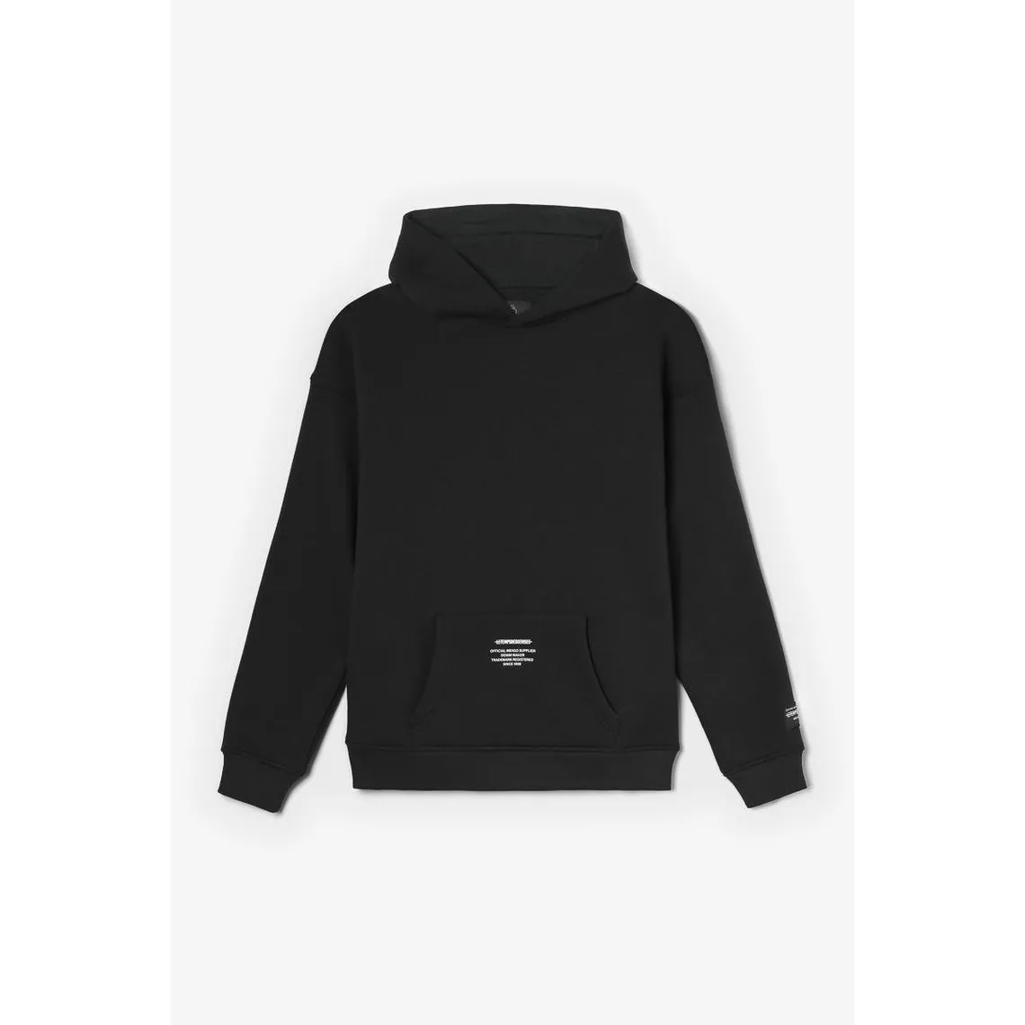 Sweat à capuche Tanbo noir en coton  | 3 Suisses