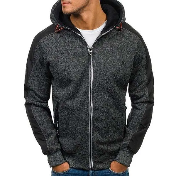 Sweat capuche chaud homme - Look Homme