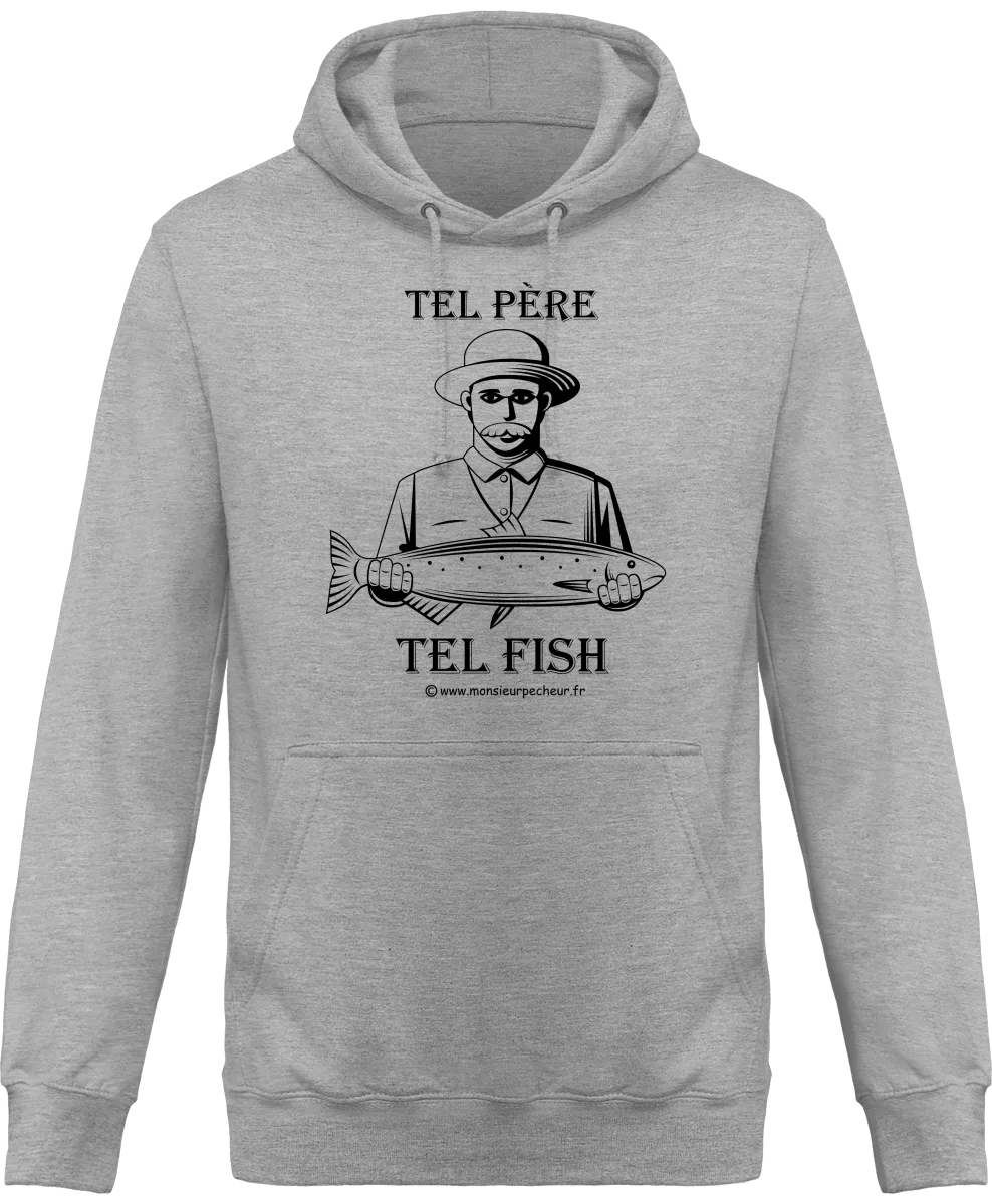 Sweat Capuche Tel père tel fish